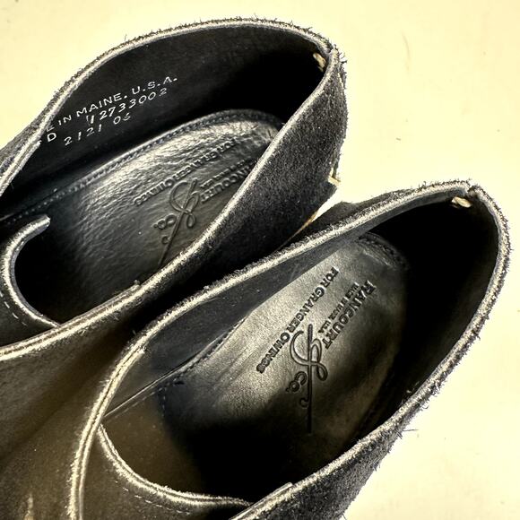 Rancourt & Co. Penobscot Chukka Boot Navy Blue Suede Handsewn Made in USA 12 - Picture 9 of 13